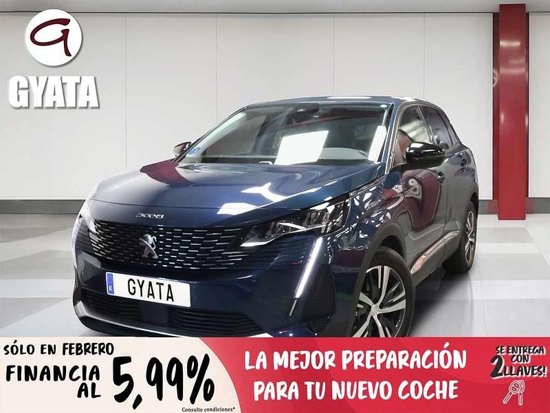 Usado Peugeot 3008 Allure 120 CV (88 kW) 2022 Azul Monovolumen