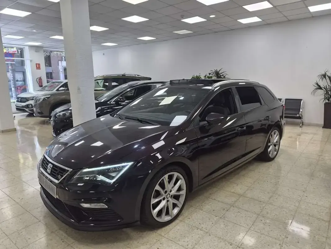 Usado Seat Leon ST FR 184 CV (135 kW) 2017 Burdeos Familiar