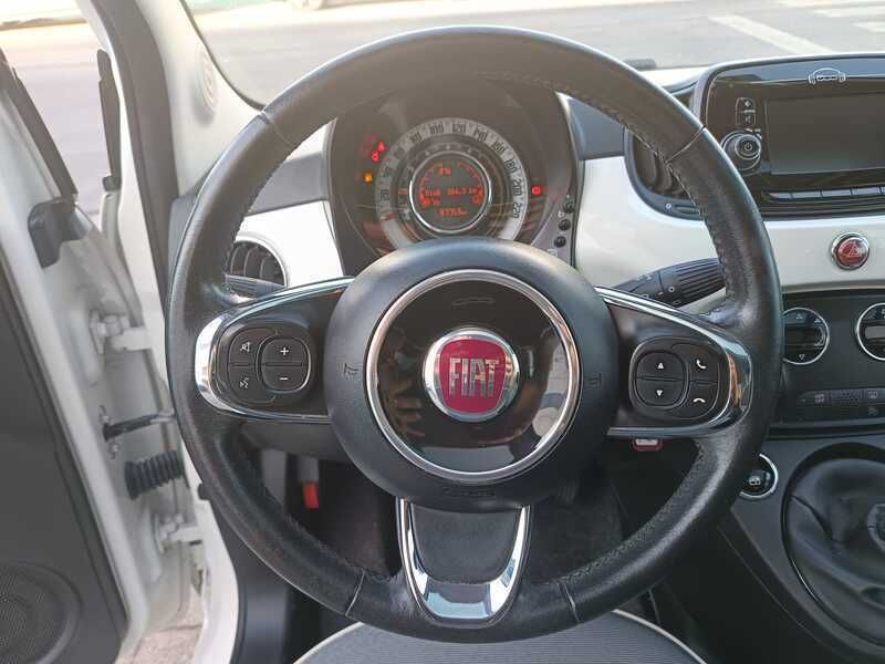 Usado Fiat 500 Lounge 69 CV (50 kW) 2018 Blanco Utilitario