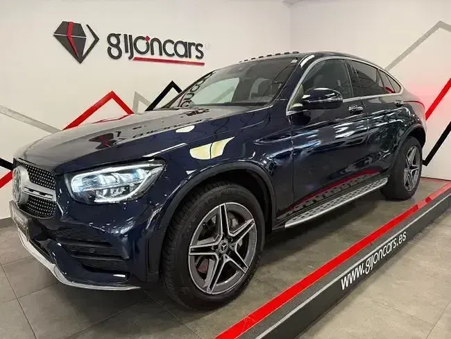 Usado Mercedes GLC300e 313 CV (230 kW) 2022 Azul SUV