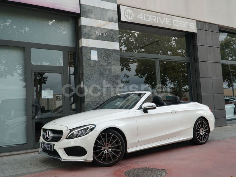 Blanco Usado 2017 Mercedes 200 Descapotable | 27.400 € (Super precio) - Imagen 1/4