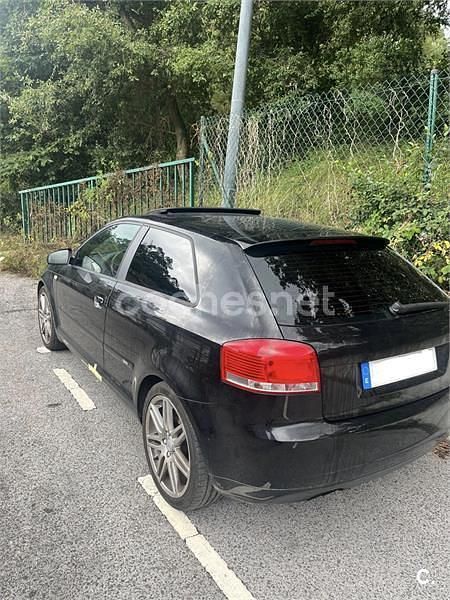 Usado Audi A3 Attraction 140 CV (102 kW) 2008 Negro Berlina