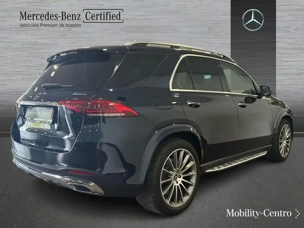 Usado Mercedes GLE350 AMG line 194 CV (142 kW) 2021 Cavansitblau  metallic paint SUV