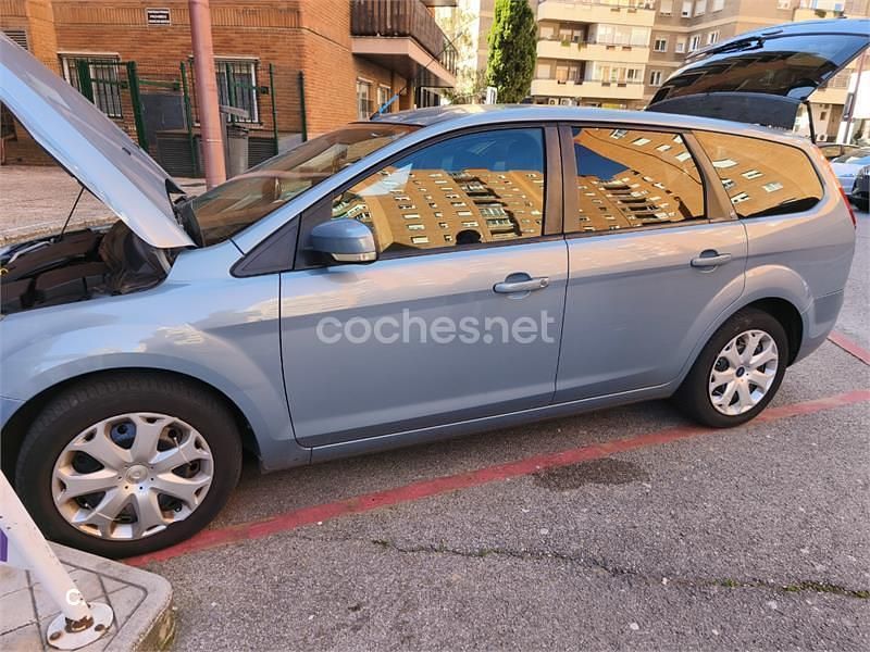 Brugt Ford Focus Trend 115 HK (84 kW) 2008 Blå Stationcar