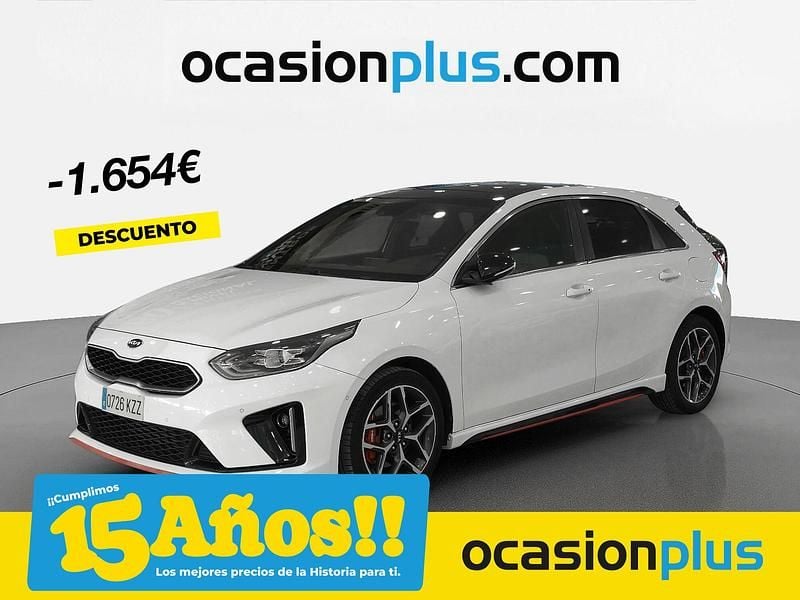 Blanco Usado 2019 Kia Ceed GT GT-Line Berlina | 18.200 € (Precio justo) - Imagen 1/4