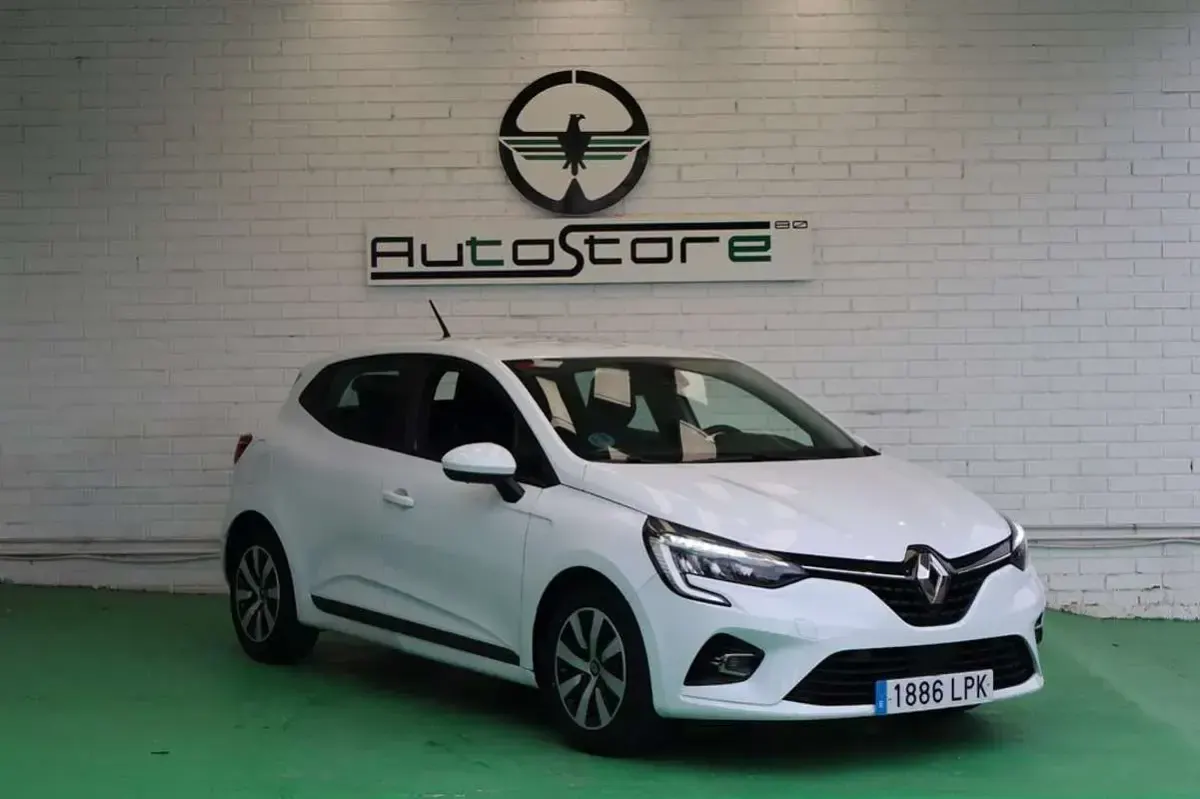 Usado Renault Clio Intens 91 CV (66 kW) 2021 Blanco Utilitario