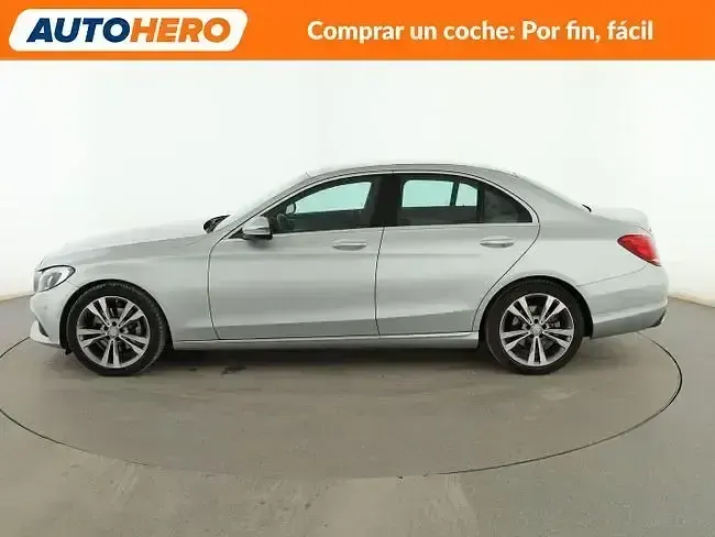 Usado Mercedes C220 Avantgarde 170 CV (125 kW) 2017 Gris Berlina