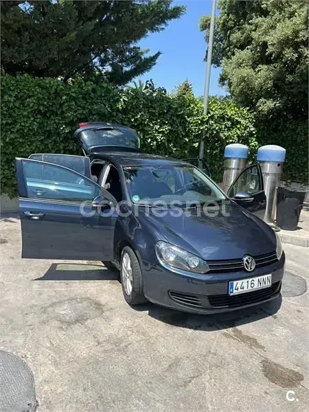 Usado VW Golf VI Sport 160 CV (117 kW) 2010 Azul Utilitario