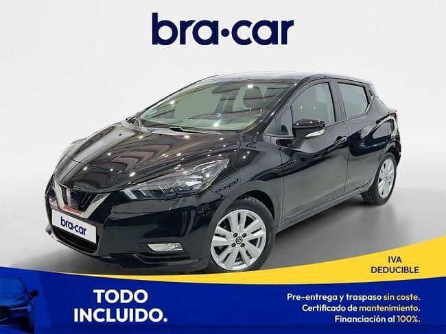 Negro Usado 2022 Nissan Micra Acenta Berlina | 14.690 € (Precio justo) - Imagen 1/4