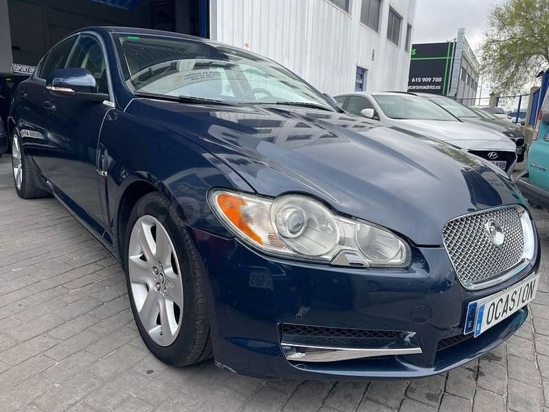 Usado Jaguar XF Premium Luxury 238 CV (175 kW) 2009 Azul Berlina