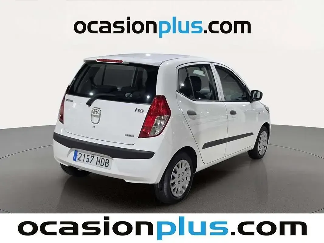 Usado Hyundai i10 Comfort 78 CV (57 kW) 2011 Blanco Utilitario
