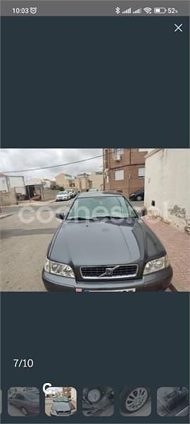 Usado Volvo S40 115 CV (84 kW) 2004 Gris / plata Berlina