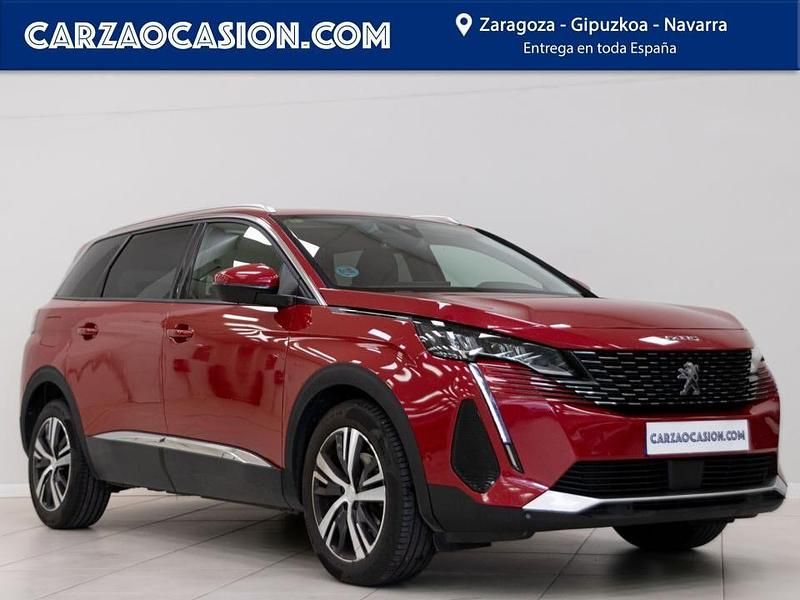Usado Peugeot 5008 Allure 130 CV (95 kW) 2021 Rojo SUV