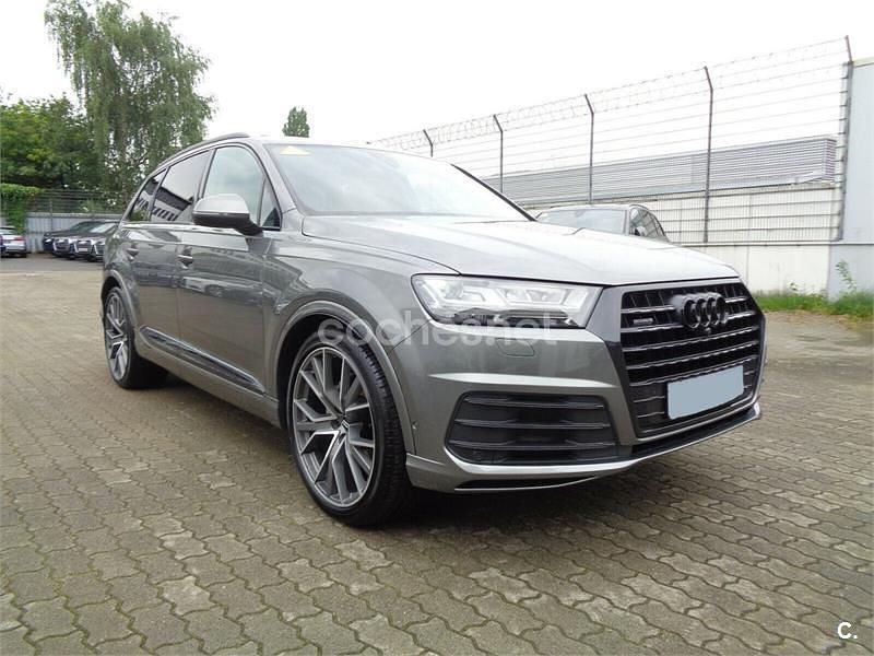 Usado Audi Q7 Exclusive 272 CV (200 kW) 2017 Gris / plata SUV