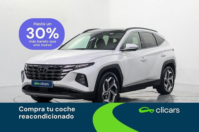 Blanco Usado 2023 Hyundai Tucson SUV | 31.490 € (Caro) - Imagen 1/4