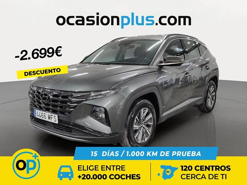 Gris / plata Usado 2023 Hyundai Tucson SUV | 21.550 € (Precio justo) - Imagen 1/4