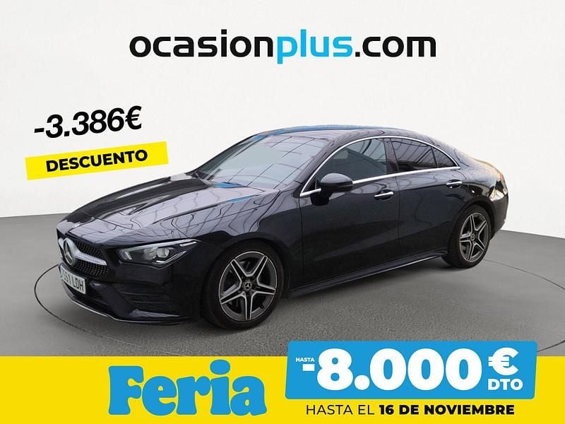 Negro Usado 2019 Mercedes CLA200 Berlina | 27.350 € (Precio justo) - Imagen 1/4