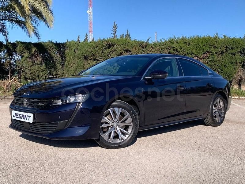 Usado Peugeot 508 Allure 130 CV (95 kW) 2021 Azul Berlina