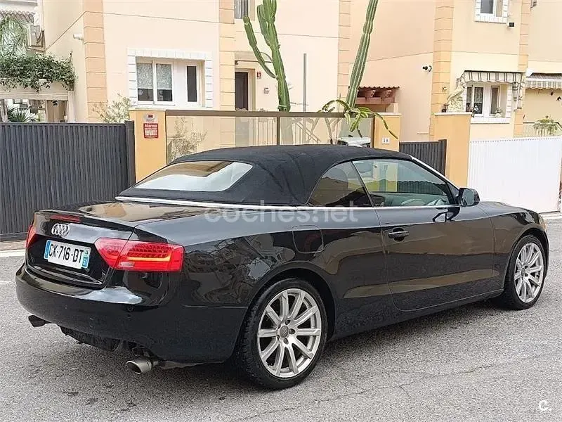 Usado Audi A5 Cabriolet 245 CV (180 kW) 2014 Negro Descapotable