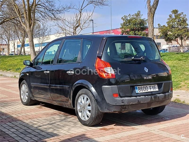 Usado Renault Scénic II Exception 150 CV (110 kW) 2007 Negro Monovolumen