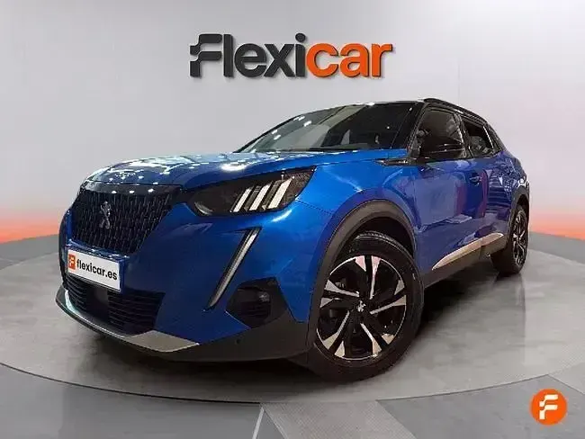Usado Peugeot 2008 GT 130 CV (95 kW) 2021 Azul SUV