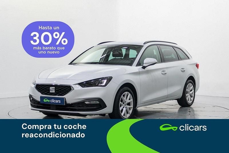 Blanco Usado 2021 Seat Leon Style Familiar | 16.690 € (Precio justo) - Imagen 1/4