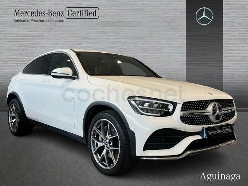 Usado Mercedes GLC220 194 CV (142 kW) 2021 Blanco Coupe