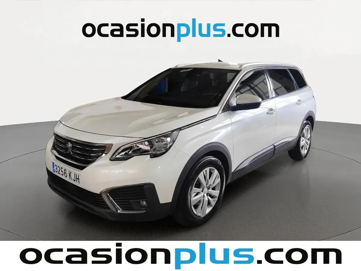 Usado Peugeot 5008 Active 120 CV (88 kW) 2018 Blanco SUV