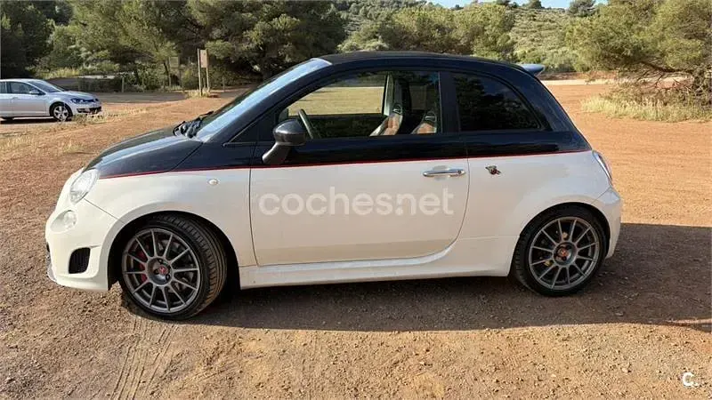 Usado Abarth 595C Competizione 160 CV (117 kW) 2012 Blanco Descapotable