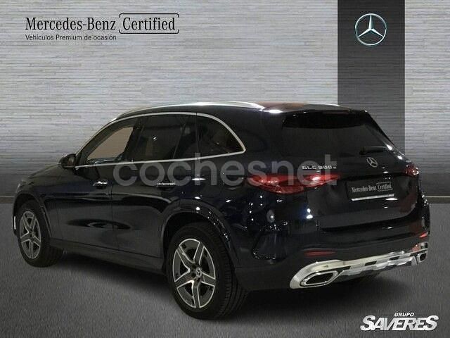 Usado Mercedes GLC300e AMG line 313 CV (230 kW) 2023 Azul SUV