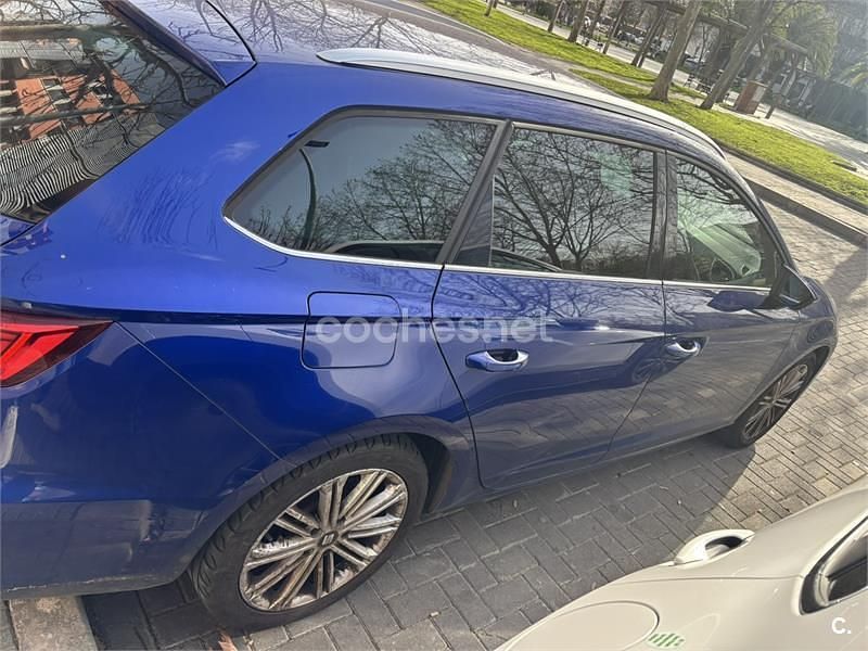 Usado Seat Leon ST XCELLENCE 150 CV (110 kW) 2017 Azul Familiar