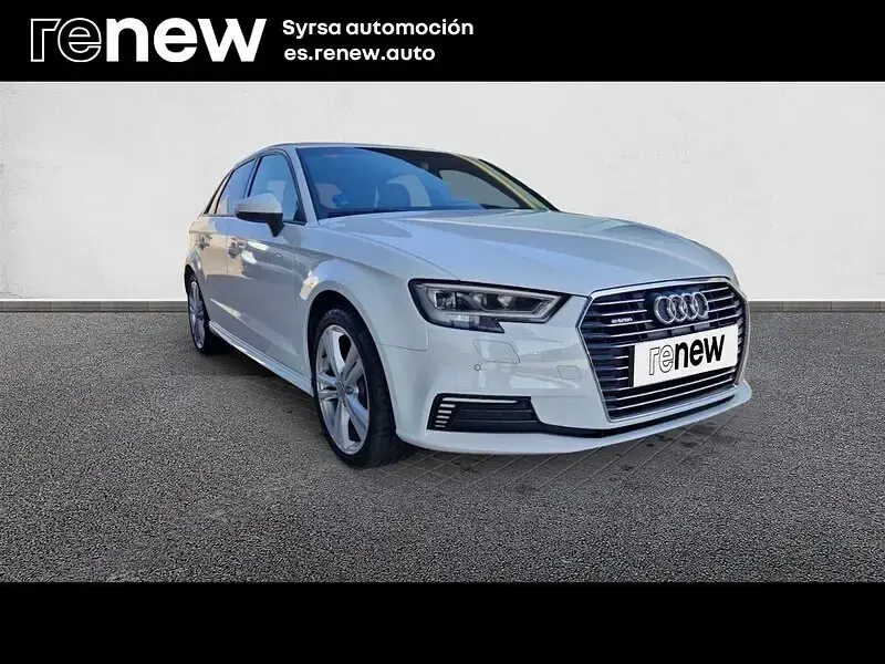 Usado Audi A3 S-Line 150 CV (110 kW) 2020 Blanco Berlina