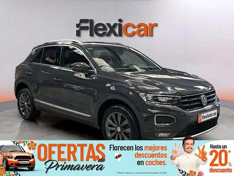 Usado VW T-Roc Sport 150 CV (110 kW) 2019 Gris SUV