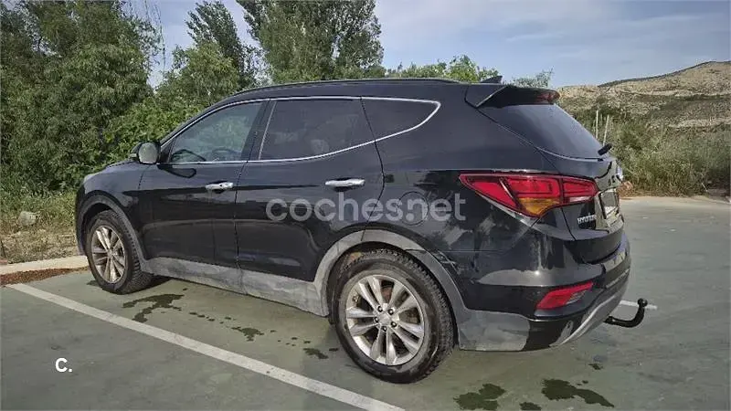 Usado Hyundai Santa Fe 197 CV (144 kW) 2016 Negro SUV