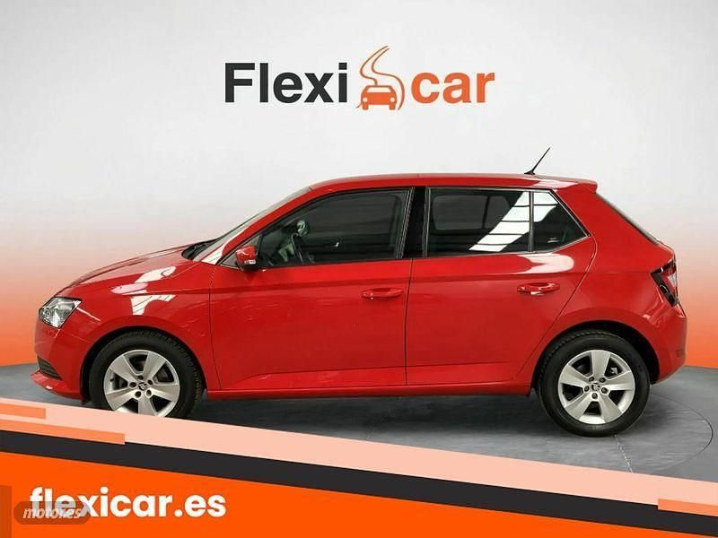 Usado Skoda Fabia Ambition 95 CV (69 kW) 2019 Rojo Berlina