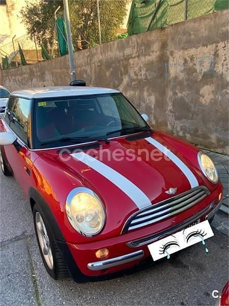 Usado Mini Cooper 115 CV (84 kW) 2004 Rojo Utilitario