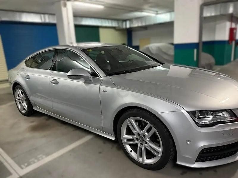 Usado Audi A7 Sportback Premium 245 CV (180 kW) 2013 Gris / plata Utilitario