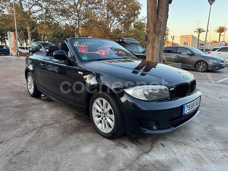 Usado BMW 120 Cabriolet 170 CV (125 kW) 2011 Negro Descapotable
