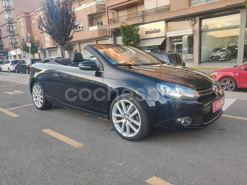 Usado VW Golf Cabriolet 160 CV (117 kW) 2011 Negro Descapotable