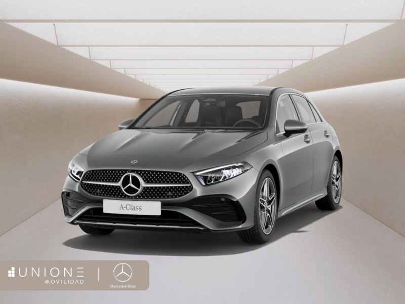 Gris Nuevo 2025 Mercedes A180 Berlina | 35.524 € (Precio justo) - Imagen 1/4