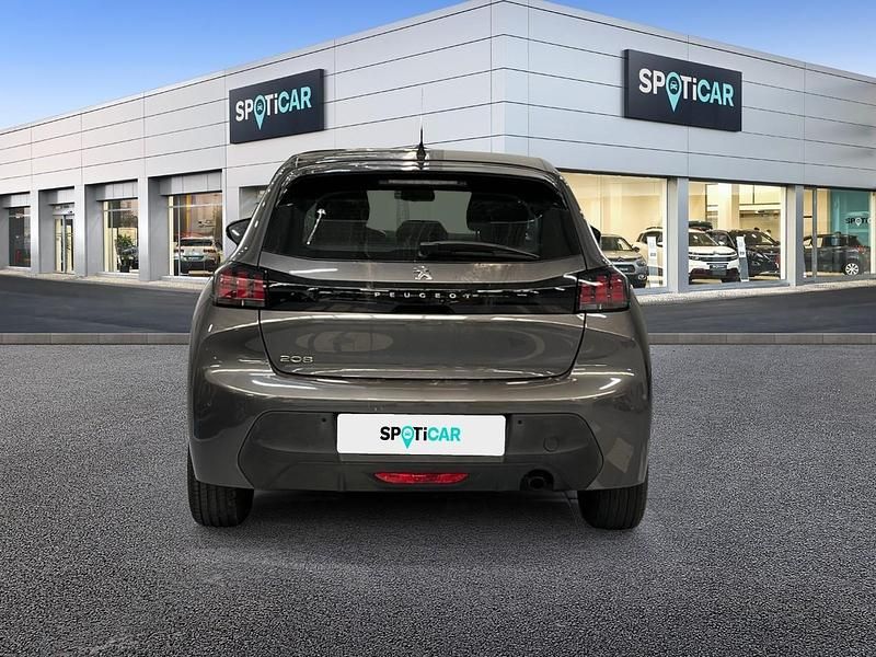 Usado Peugeot 208 Active 75 CV (55 kW) 2022 Gris Utilitario