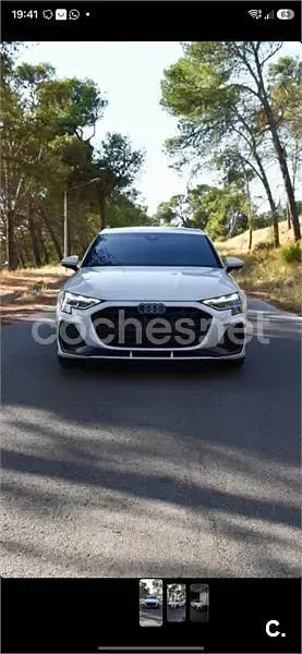 Usado Audi A3 S-Line 150 CV (110 kW) 2025 Blanco Berlina