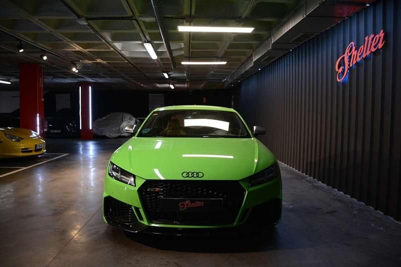 Usado Audi TT RS 400 CV (294 kW) 2019 Verde Coupe