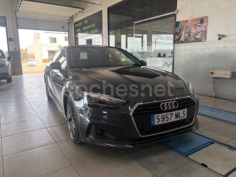 Usado Audi A5 Sportback Advanced Plus 163 CV (119 kW) 2021 Gris / plata Utilitario