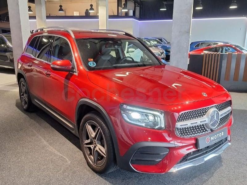 Usado Mercedes GLB200 150 CV (110 kW) 2021 Granate SUV