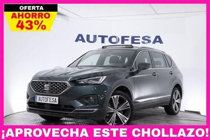 Usado Seat Tarraco 4Drive 200 CV (147 kW) 2021 Verde SUV