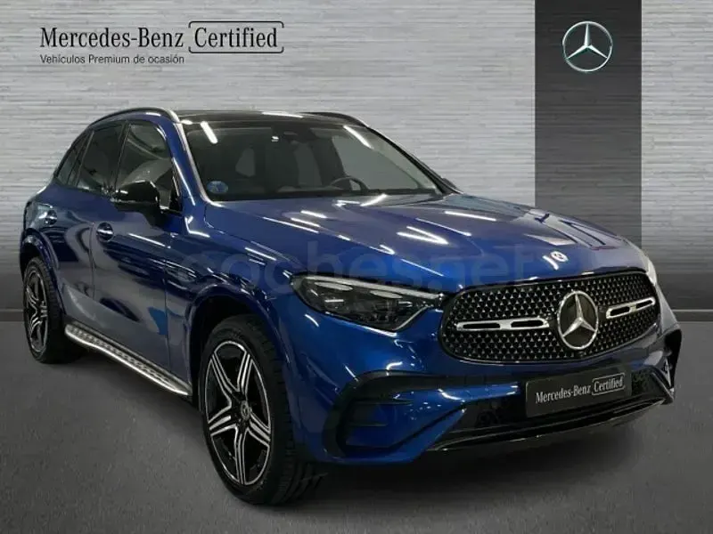 Usado Mercedes GLC300e 333 CV (244 kW) 2023 Azul SUV