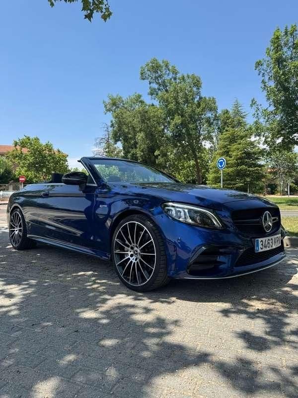Azul Usado 2019 Mercedes C43 AMG AMG Descapotable | 46.900 € (Super precio) - Imagen 1/4