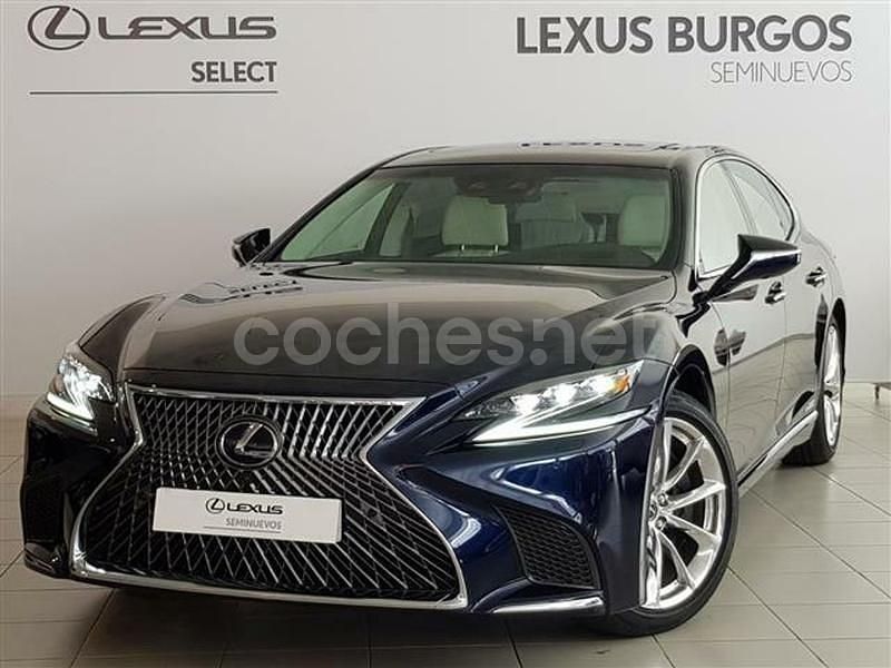 Usado Lexus LS500h Luxury Line 367 CV (269 kW) 2018 Azul Berlina