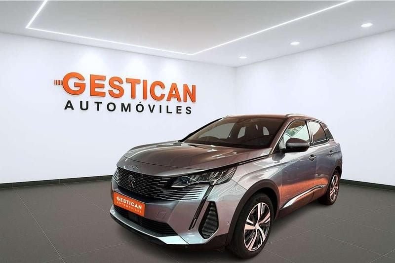 Gris Usado 2021 Peugeot 3008 Allure SUV | 18.990 € (Precio justo) - Imagen 1/4